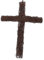 Cabilock Ostern Dekorationen Outdoor Rattan Kreuz Stake Woven Rattan Kreuz Für Garten Kreuz Material