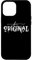 Design con citazione motivazionale Be Original Custodia per iPhone 12 Pro Max