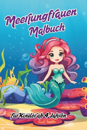 Malbuch „Meerjungfrauen“