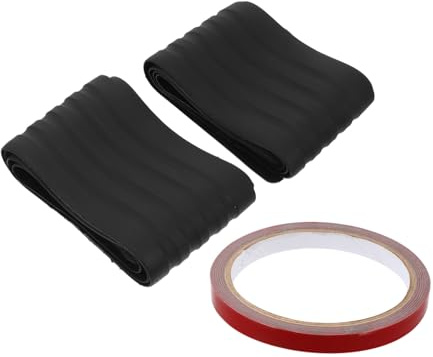 SOIMISS 2pièces Protège Pare-Chocs Arrière de Voiture Lot de Garnitures Caoutchouc Autocollantes Protection pour Bas de Caisse
