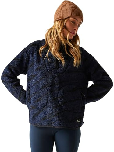 Regatta Womens Frankie Borg Half Zip Fleece