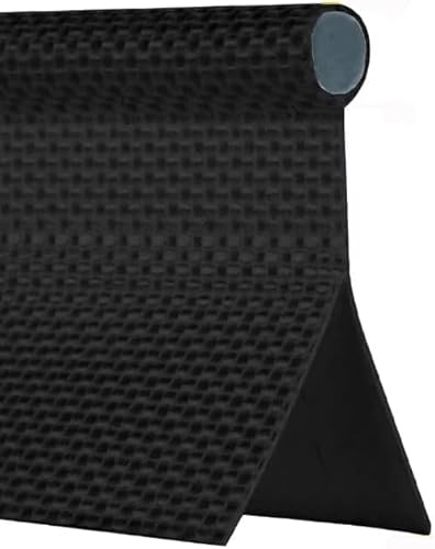 3 Meters Awning Rail Piping 8mm Double Flap Ka-dor Black PVC Core Awning Rail Strip for RV/Camping//Awnings/Tents