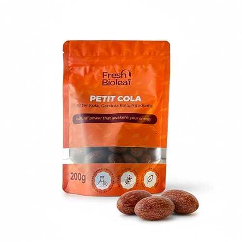Petit Cola frais sous vide – Bitter Kola Pur – Garcinia kola – 100% Naturel – Énergie, Vitalité, Digestion – Origine Congo – Ngadiadia – Pur - qualité supérieure - 100g