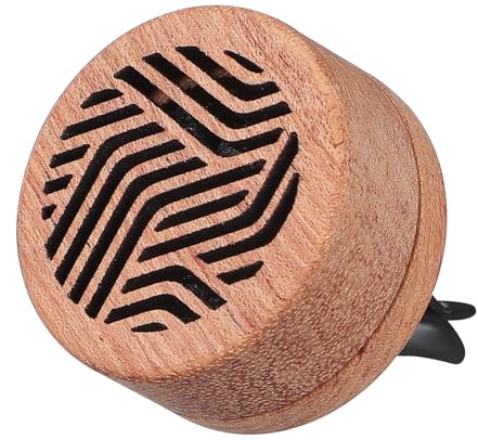 Ipetboom Auto-diffusor aus Holz für Ätherische Öle Langsame Duftfreisetzung Praktischer Lufterfrischer für Auto-luftauslass Dekoratives Aromatherapie-zubehör für Unterwegs und Geschenk