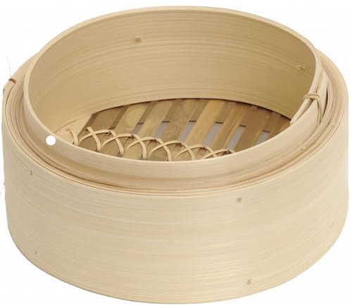 Shao Mai Bambus 6,5 Inch Dampfkörbchen, Bamboo