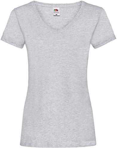 Fruit of the Loom Women's V-Neck Valueweight T-Shirt