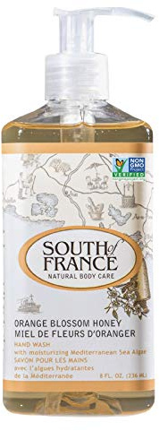 South Of France Hand Wash - Orange Blossom Honey - 8 Oz - 1 Each