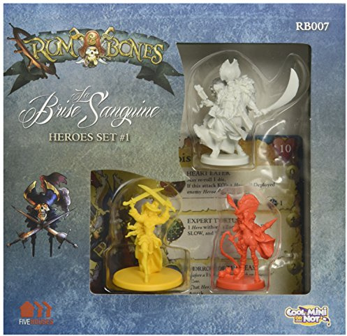 Asmodee – ubirab07 – Rum und Bones – Set Helden Brise Sanguine