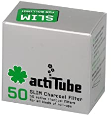 actiTube' Aktivkohlefilter SLIM (10x50Stück) - Megabox, 500 Stück (1er Pack)