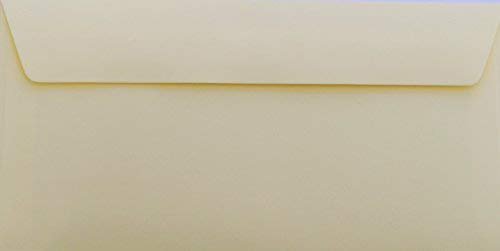 25 Wunderschöne DIN Lang 110 x 220 mm Weiß mit Goldenen Sternen Haftstreifen 120g Briefumschläge