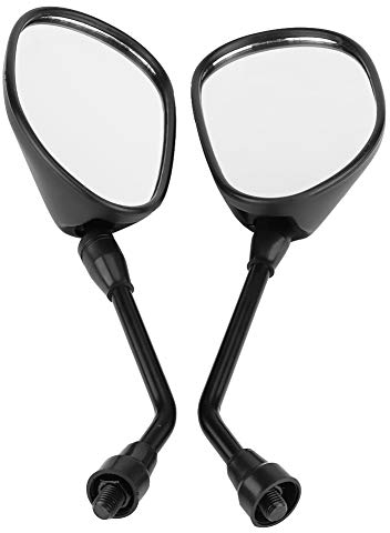 KIMISS Seitenspiegel Universal Motorrad Scooter 10 mm Rückspiegel DY100 Rückspiegel