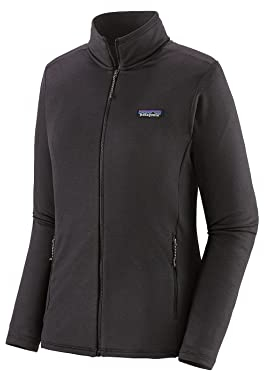 Patagonia Damen W's R1 Daily JKT Polo-Pullover, Ink Black-Black X-Dye, XS