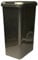 Easy Shopping 45 Litre 45L TOUCH & LIFT Kitchen Bin Rectangle Kitchen Office Bin 45L Capacity Touch Release Mechanism Durable Plastic Swing Waste Rubbish Recycle Rectangle Bin (Grey)