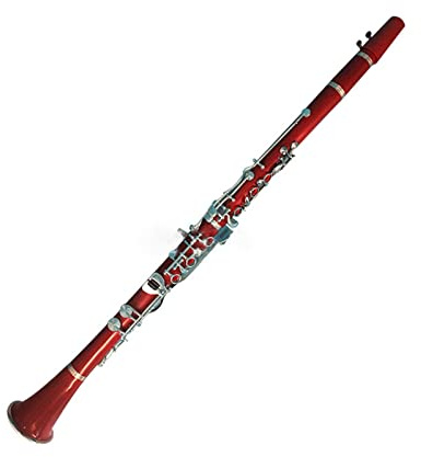 Klarinette G-Taste Crimson Klarinette für Anfänger, 20 Tasten, vernickeltes Klarinetteninstrument