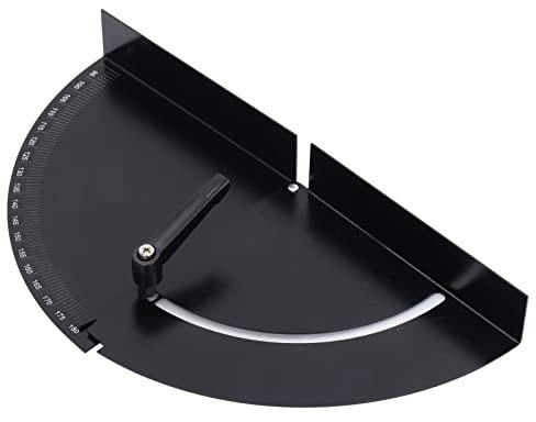 Morsetto Ad Angolo Variabile, Dispositivo Ad Angolo Variabile Morsetto Angolare per la Lavorazione del Legno Fissatore Angolare per Strumenti per la Lavorazione del Legno (Goniometro 180°)