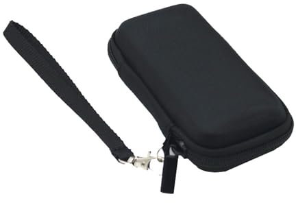 Étui de rangement portable pour SSD P40 noir - Résistant aux chocs - Poche intérieure en maille - Incassable - Boîte de transport pour jeux sur PC