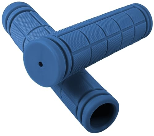 pangdapengpeng 2 Stück Fahrradgriffe, Lenkergriffe Fahrrad 22mm,Gummi Ergonomische Griffe für Fahrräder für Mountainbike, Roller (Blau)