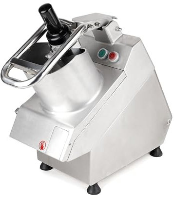 METRO Professional Gemüseschneider GVC2000, Aluminium/Edelstahl, 24 x 58 x 53.5 cm, 750W, 230V, 350 Kg/h, inkl.4 Edelstahlklingen, silber