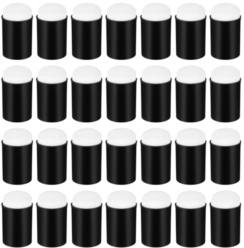 Paint Finger Sponges and Daubers for Painting Crafting and Drawing, Art Ink Crafts Chalk, Black