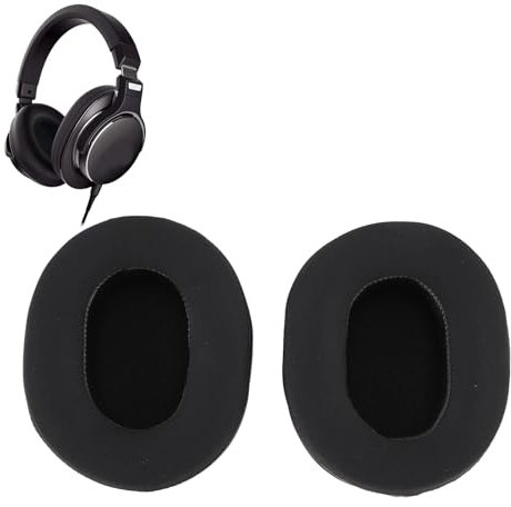 2 Almohadillas de Gel de Refrigeración para ATH M50x M50xBT, Almohadillas de Repuesto para Auriculares de Cuero Proteico, Almohadillas para Auriculares