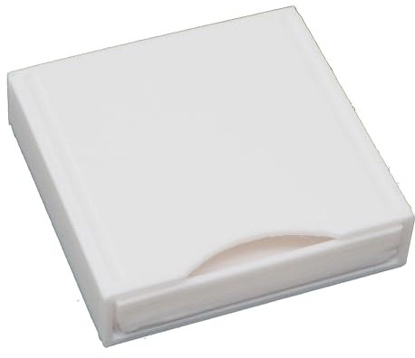 White CPU Protector Case Holder for AMD Socket AM4 AM3 AM2 Stackable Great for shipment and protecting your CPUs - 3D printed