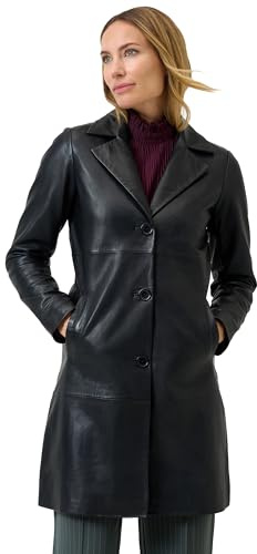 RICANO Damen Ledermantel Marzia – Zeitlose Eleganz trifft auf moderne Klassik