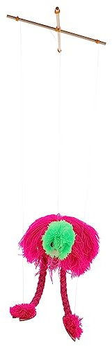 Generisch Marionetten-plüsch-Ostrich Interaktive Tier-Marionette Für Junge Mädchen Fördert Fingerfertigkeit Und Kreativität Für Puppenspiele Und Dekoration Lebendigen Farben