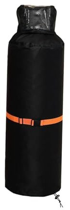 Gralara Cubierta para Tanque de, Cubierta para Botella de Gas, portátil, fácil de Usar para de 100 LB con protección de Hebilla Ajustable