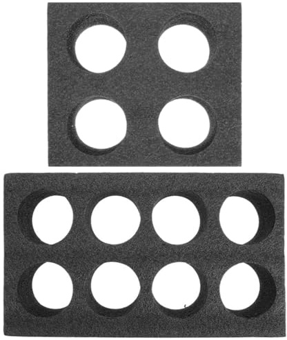 MAGICLULU Getränketrägertablett Perlenbaumwolle 2 Stück Becherhalter Zum Mitnehmen Für Kaffee Milchtee Sicherer Halt Tragbar Für Büro Picknick Restaurant