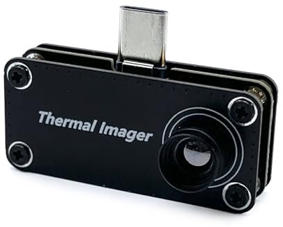 YHAILI Compact Temperature Measurement Tool Thermal Camera Attachment Portable Thermal for Mobile Devices
