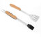 BBQ Tool 5 in 1 Funktion Multifunktional Abnehmbarer Grillset mit Komfortables Antiscalding -Griff, Geeignet für BBQ Im Freien