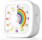 HOTUT 60 Minute Visual Timer for Kids,Visual Countdown Timer Clock Kids,Kids Desk Management Tools with Rainbow Pattern and Non-Ticking for Classroom,Home,Kitchen,Office