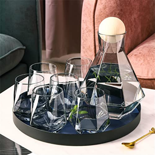 GSZCCZS Electric Kettle Stainless SteelCold Kettle Set Glass Cool White Kettle Nordic Water Cup Set Japanese Beer Kettle Juice Kettle Living Room (Color : A Size vision