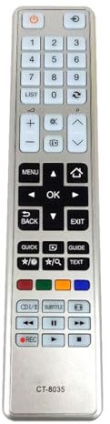 Télécommande CT-8035 for Toshiba HDTV TV CT-8040 40T5445DG 48L5435DG 48L5441DG