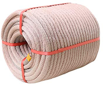 Climbing rope White 12mm/14mm Multifunctional Rope, Professional Outdoor Climbing Rope, Household Fire Emergency Escape Rope, Multi-purpose Rope Safety Rope, Hiking Cave,White 12mm