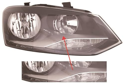 Alkar 2766110 Hauptscheinwerfer | Kompatibel mit: VW POLO V