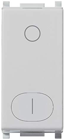 Vimar 0R14015.SL Plana Silver Interruttore a muro 2P 16AX Silver