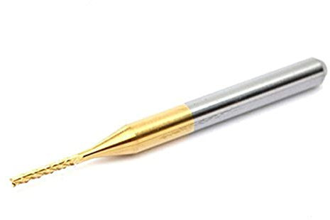 EsportsMJJ 1 mm Wolfram Stahl Titan-Mantel Fräser Gravur Bit CNC PCB Rotary Burr