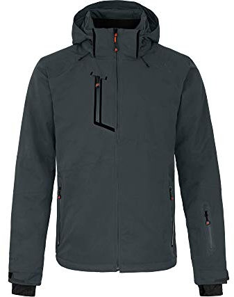Bergson Nano Light | Herren Skijacke & Outdoorjacke, unwattiert, 20000 mm Wassersäule, Ebony [949], 102 - Herren