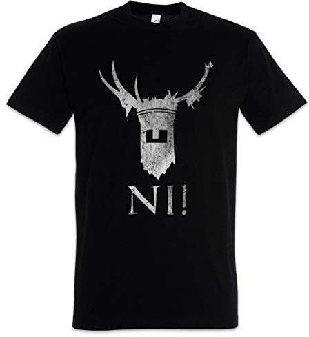 Urban Backwoods Knights of NI Herren T-Shirt Schwarz Größe M