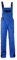 Prisma Salopette De Travail Homme - Salopette Homme Ripstop Légère Et Résistante Avec Poches Latérales, Arrière, Cargo Et Poitrine - Taille Et Bretelles Élastiques - Bleu royal EU58
