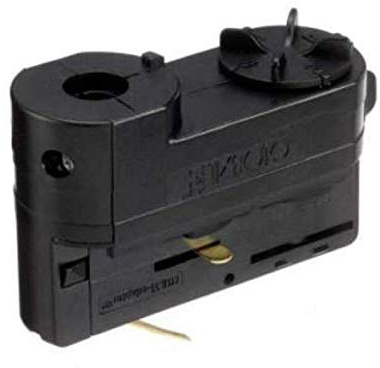 Adapter XTSA 68 | Nordic Global Trac 3 Phasen universal Adapter für Stromschienen - Multiadapter | Grau/Schwarz/Weiß (Schwarz)