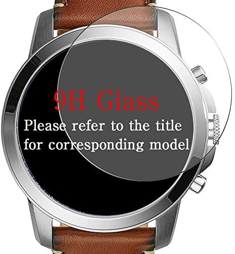 [3 Pack] Puccy Tempered Glass Screen Protector Compatible with Citizen Satellite Wave GPS Freedom CC3038-51E Film Protectors Anti Scratch Bubble Free for Smartwatch