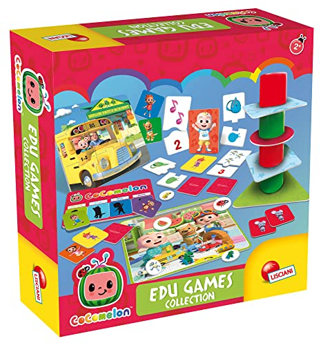 Liscianigiochi 90914 Cocomelon Collection Educational Games Baby, Multi-Coloured