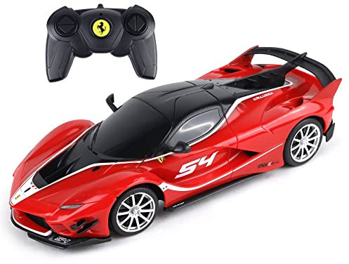 TURBO CHALLENGE - Ferrari FXX Evo - RC Prestige - 095604 - Voiture Télécommandée - Rouge - 1/24 - Piles Non Incluses - Plastique - À Partir de 6 Ans