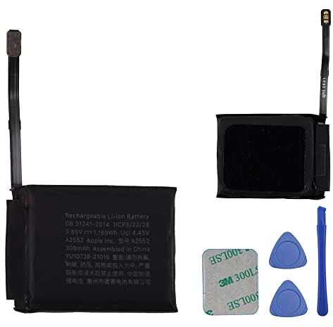 E-yiiviil Replacement Li-ion Battery A2552 Compatible with Watch Series 7 45 mm with Tools