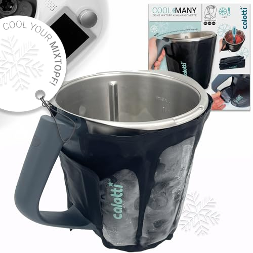 Calotti® Cool Many. Votre Refroidisseur pour Le Bol mélangeur Thermomix® TM6®, TM5® et TM31®. Extérieur renforcé avec Tissu Textile.