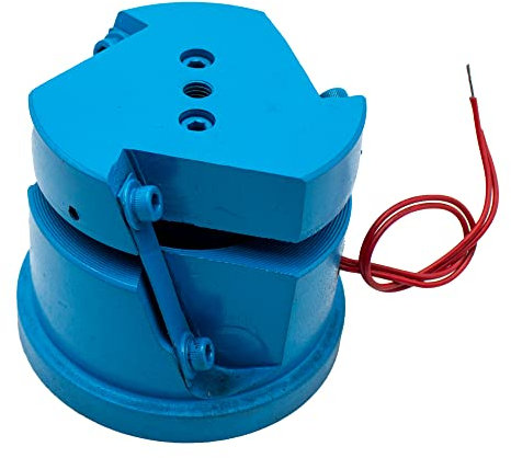 LeTkingok Base de Plaque Vibrante 220V 80#, Source D'alimentation de Plaque Vibrante de Précision 20W pour Plaque en Aluminium de Diamètre 80-100mm (CW)