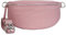 Bauchtasche Damen Stylisch EIN Crossbody Bag Damen Nappa Leder Genuine Leder Bauchtasche Sehr schone Gürteltasche Crossbag Crossbody Bag Damen Ledertasche Made in Italy (Alt Rosa)