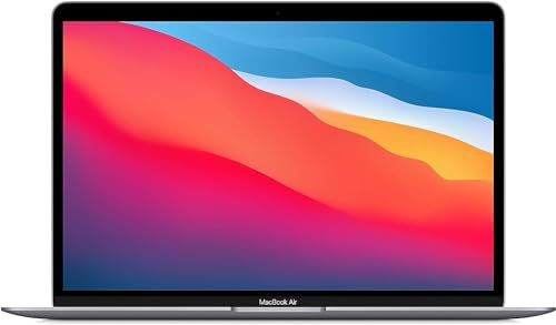 2020 Apple Macbook Air con Apple M1 Chip (13-pollici, 8GB RAM, 512GB SSD di Memoria) (AZERTY French) -Grigio Siderale (Ricondizionato)